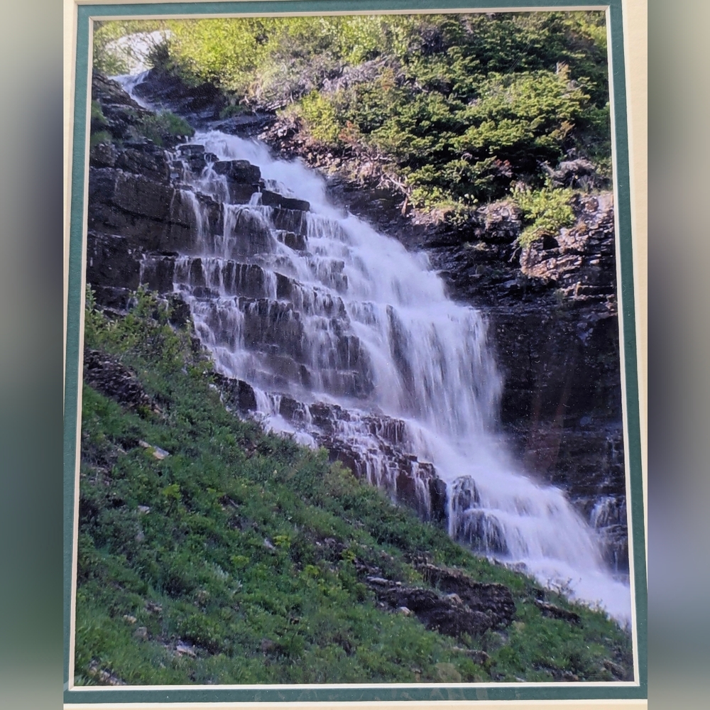 Glacier National Park Photograph 8" x 10" Photo 11" x 12" Matting